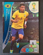 Thiago Silva Defensive Rock Carte Panini Adrenalyn XL Foot World Cup Brazil 2014