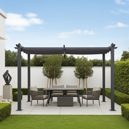 Pavillon jardin pergola - pavillon,