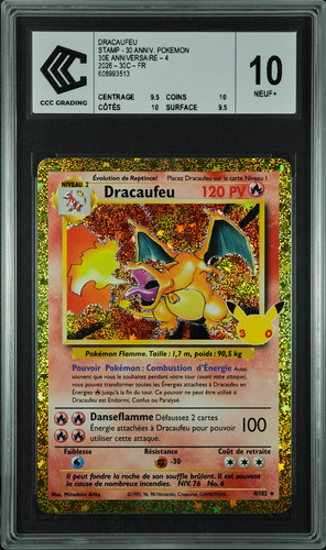 Carte pokémon dracaufeu 102 - pokémon, 4/102