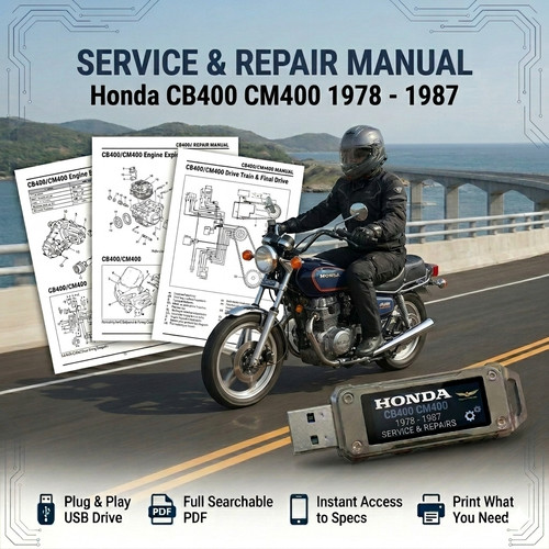 Honda cb400 cm400 - 1978, 1979