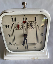 Rare Vtg Antique EVERHOT Oven Stove Clock Timer 1920s 30s 40s Wind up Art Deco