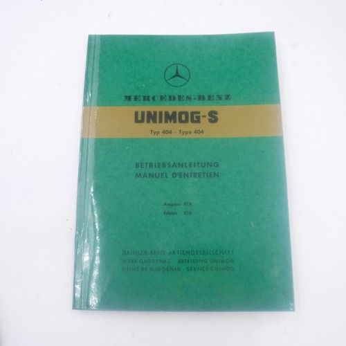 Mercedes benz unimog - typ, 404