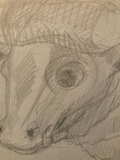 Dessin Crayon Vache art
