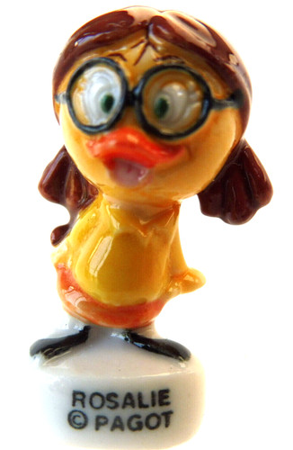 Fève porcelaine rosalie - fève,