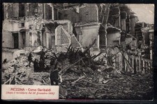 Messine 1909 Carte postale 60%