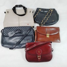 Bally   Hand Bag Shoulder Bag 5 set Black Leather 5250043