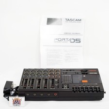 TASCAM Porta 05 Ministudio 4-Track Cassette Multitrack Recorder Testé Japon