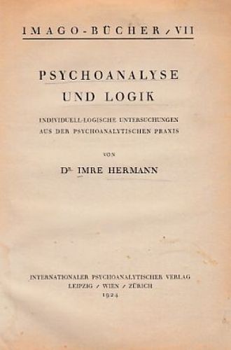 Psychoanalysis and logic - psychoanalysis,