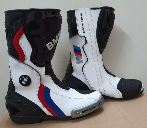 Motogp bottes cuir course - cuir,