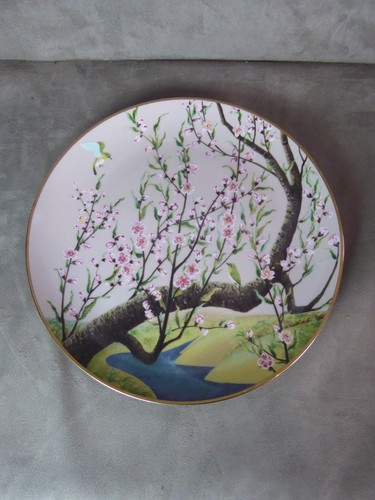 Belle assiette porcelaine - belle,