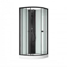 Cabine de douche 1/4 rond 85