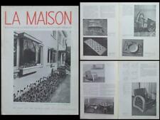 LA MAISON N°7 1946 ELISABETH DE SAEDELEER, MARCEL BAUGNIET, AALTO, JOSS FRANSSEN