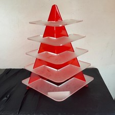 OLD STORE DISPLAY CABINET, PLEXIGLASS SHELVES