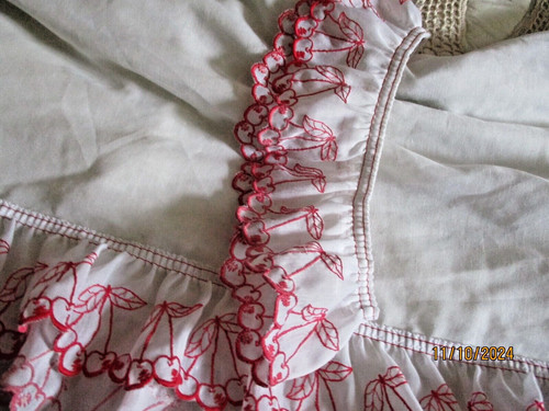 Paire voilage vintage - de,