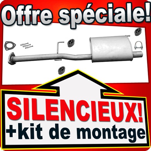 Silencieux intermédiaire pour - silencieux,