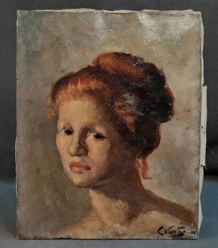 Tableau ancien huile - ancien,