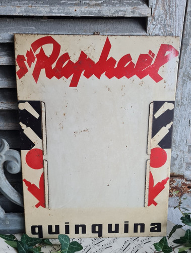 Ancien porte menu publicitaire - menu,