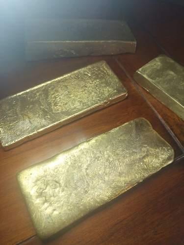 Lingot artisanal or - lingot,