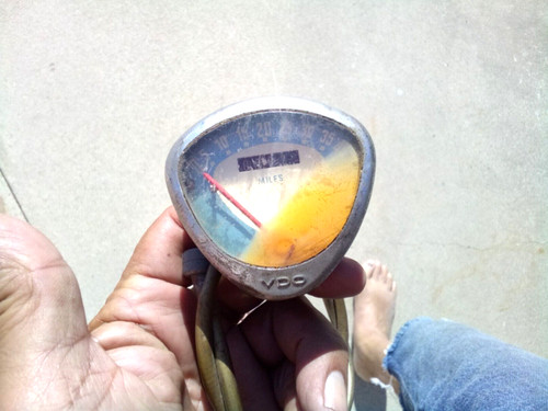 German scooter speedometer vdo - german,