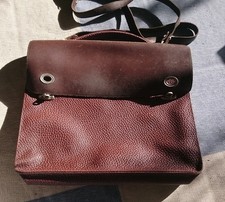 Sac, besace, cuir ,Vintage