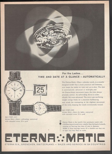 Eterna matic dato montre - eterna,