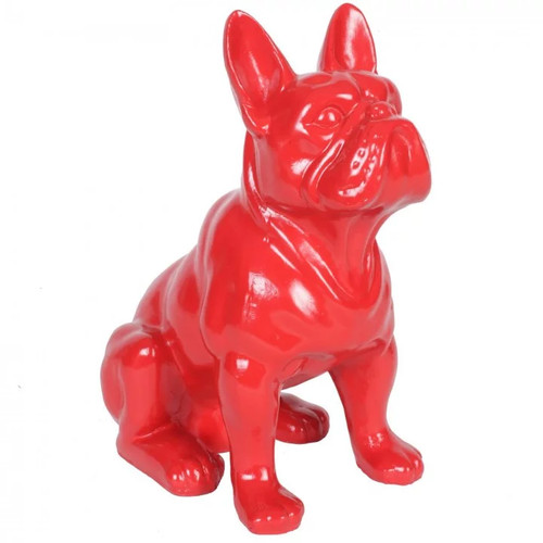 Statue résine chien - en,