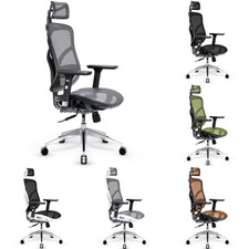 Diablo V-Basic Chaise de Bureau Ergonomique Accoudoirs 3D Dossier Réglable