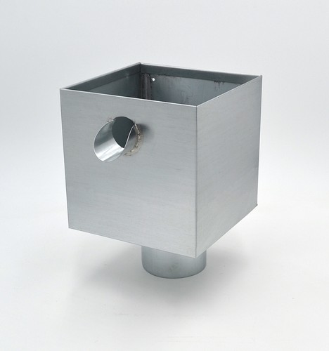 Boite eau zinc 200 - x, 200mm