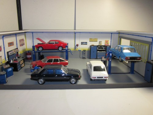 Diorama pour voitures - pour,
