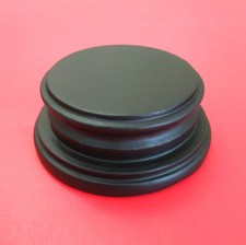 Socle Support Rond  bois noir