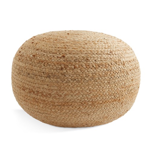 Hand braided round jute - round,