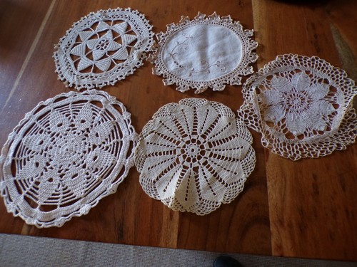 Linge ancien napperons - 5,
