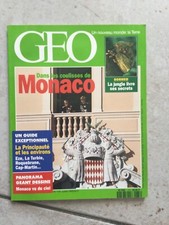 MAGAZINE GEO : DANS LES COULISSES DE MONACO N°173 Juillet 1993