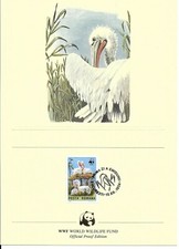 WWF 2 PREMIERS JOURS FDC 1984