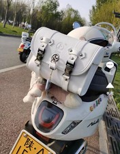 Motorcycle bag faux leather