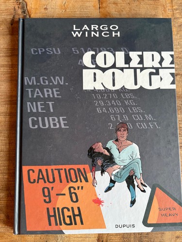 Largo winch colere rouge - winch,