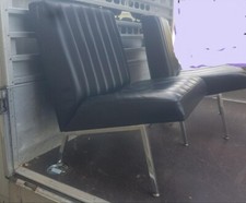 PAIRE DE CHAUFFEUSES VINTAGE