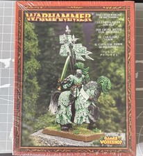 Warhammer Bretonnian The Green Knight of Bretonnia NIB OOP Metal SEALED