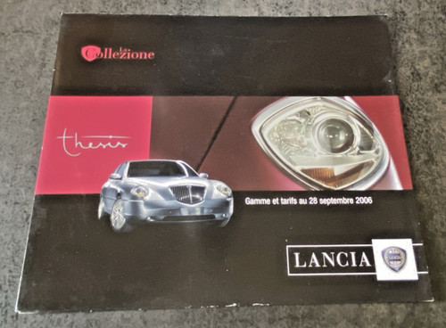 Brochure vente lancia - vente,