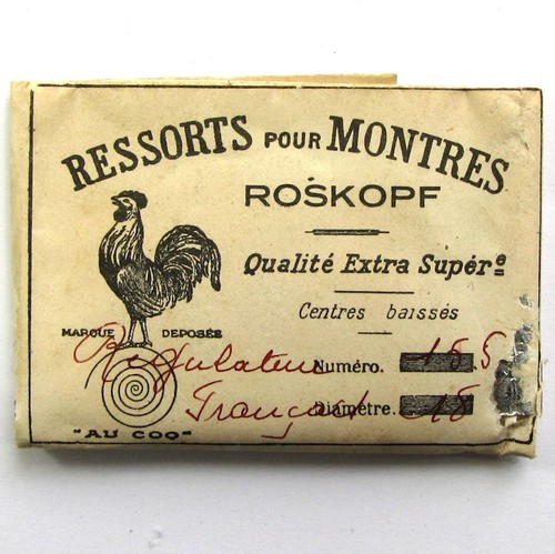 Horlogerie ressorts de - 5,