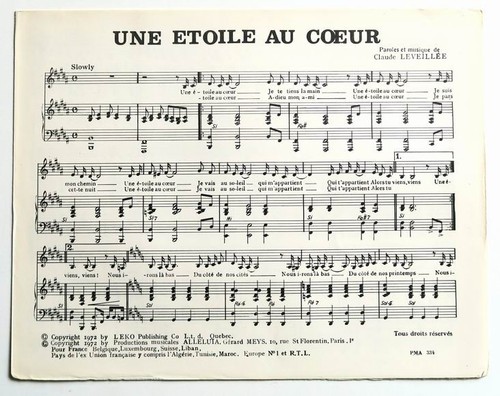 Partition sheet music - , isabelle