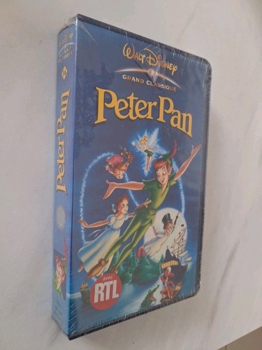 Vhs walt disney peter - walt, pan