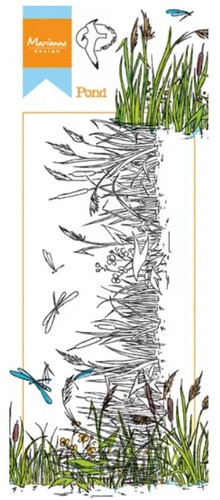 Tampons marianne design étang - design,