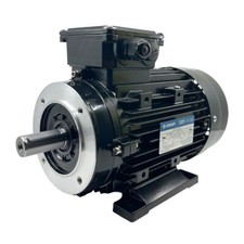Moteur Électrique Triphasé 0.75kW/1CV, 1000Tr/min, 230/400V, B34, HA90, IE3, Al