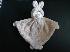 Doudou plat ours beige
