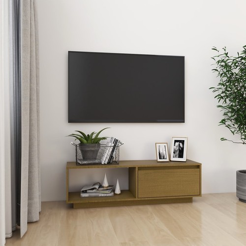 Bois pin massif meuble tv - massif,