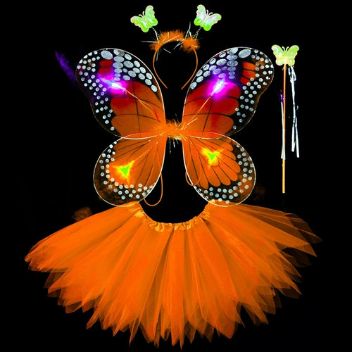 Déguisement papillon orange - déguisement,