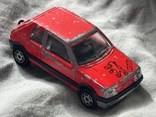 1/53 Majorette France Peugeot 205 GTi All Diecast Tailgate Opens Tow Hook