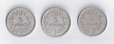 France - 1945-1949 - Pièce 5 francs Lavrillier Aluminium
