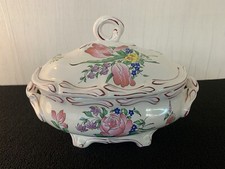 Soupière en faïence de